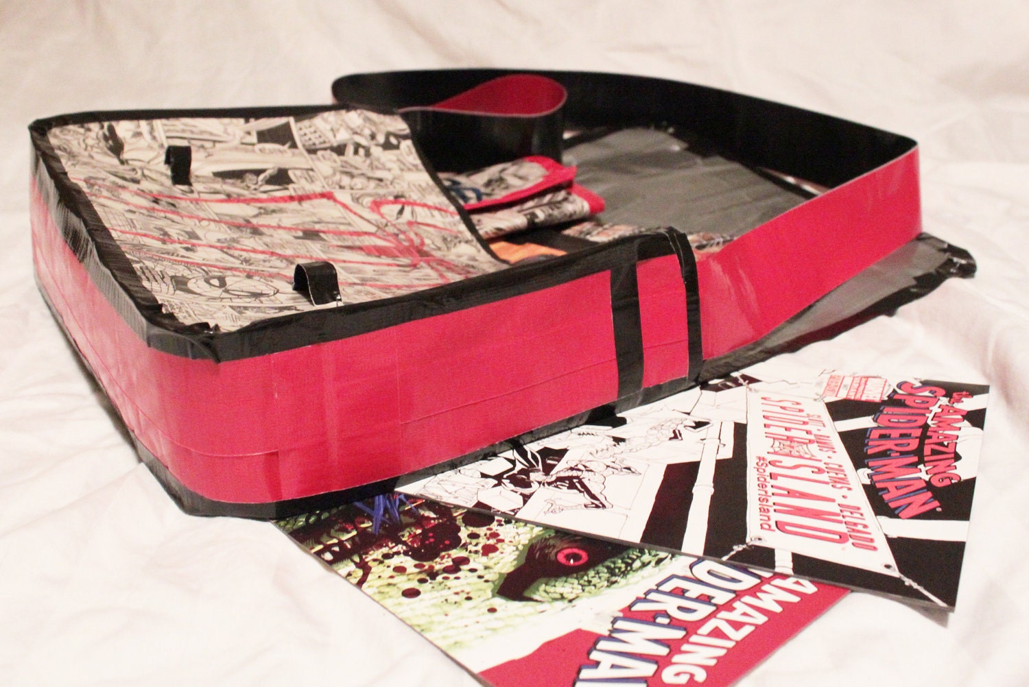 Amazing Spider-Man Duct Tape Messenger Purse - One Shot