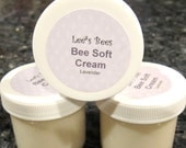 Lavender Bee Soft Cream - AWARD WINNING Beeswax Body Cream with Essential Oil from Lee the Beekeeper