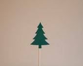 Green Christmas Tree Cupcake Toppers Il_170x135