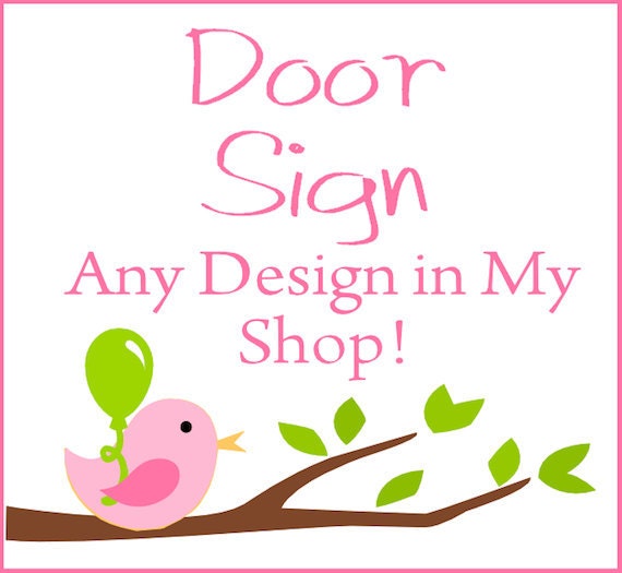 Door Sign for Any Design in My Shop Il_570xn