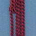 20 Foot Spool Red Aluminum Curb Chain 6 x 3.6mm WIDE