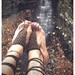 bare your sole. barefoot sandals. color shale. 'in stock/ ready to ship'