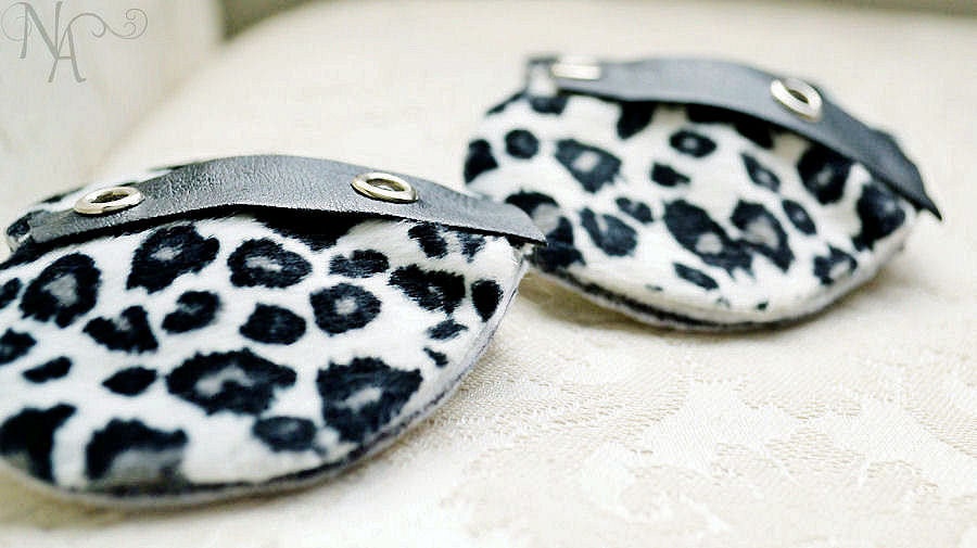Black and White Burlesque Pasties- Made to Order