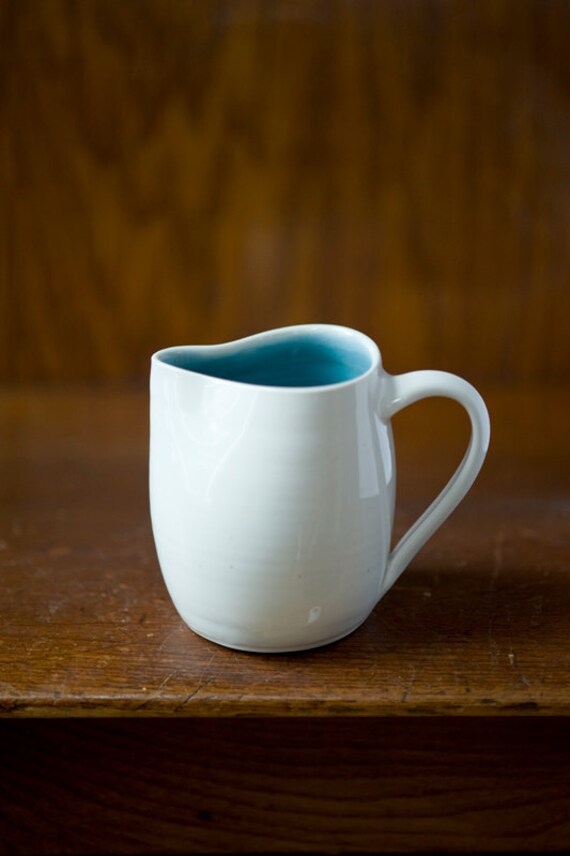 Robins Egg-Teal-Turquoise-Creamer