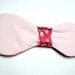 13" Minky Overnight Menstrual Pads / Post Partum Pads - Set of 2 - Medium to Heavy Flow - Minky with Colorful Flannel