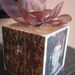 Custom Color Graduation Photo Block Ornament or Door Hanger