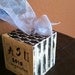 Custom Black and White Photo Block Graduation Ornament or Door Hanger