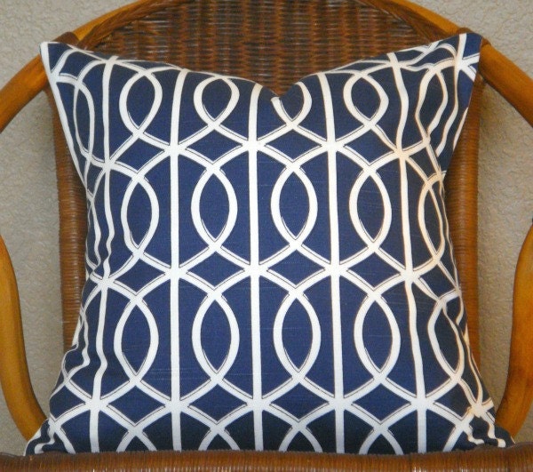 Dwell Studio 20" Bella Porte Pillow Cover (Twilight)