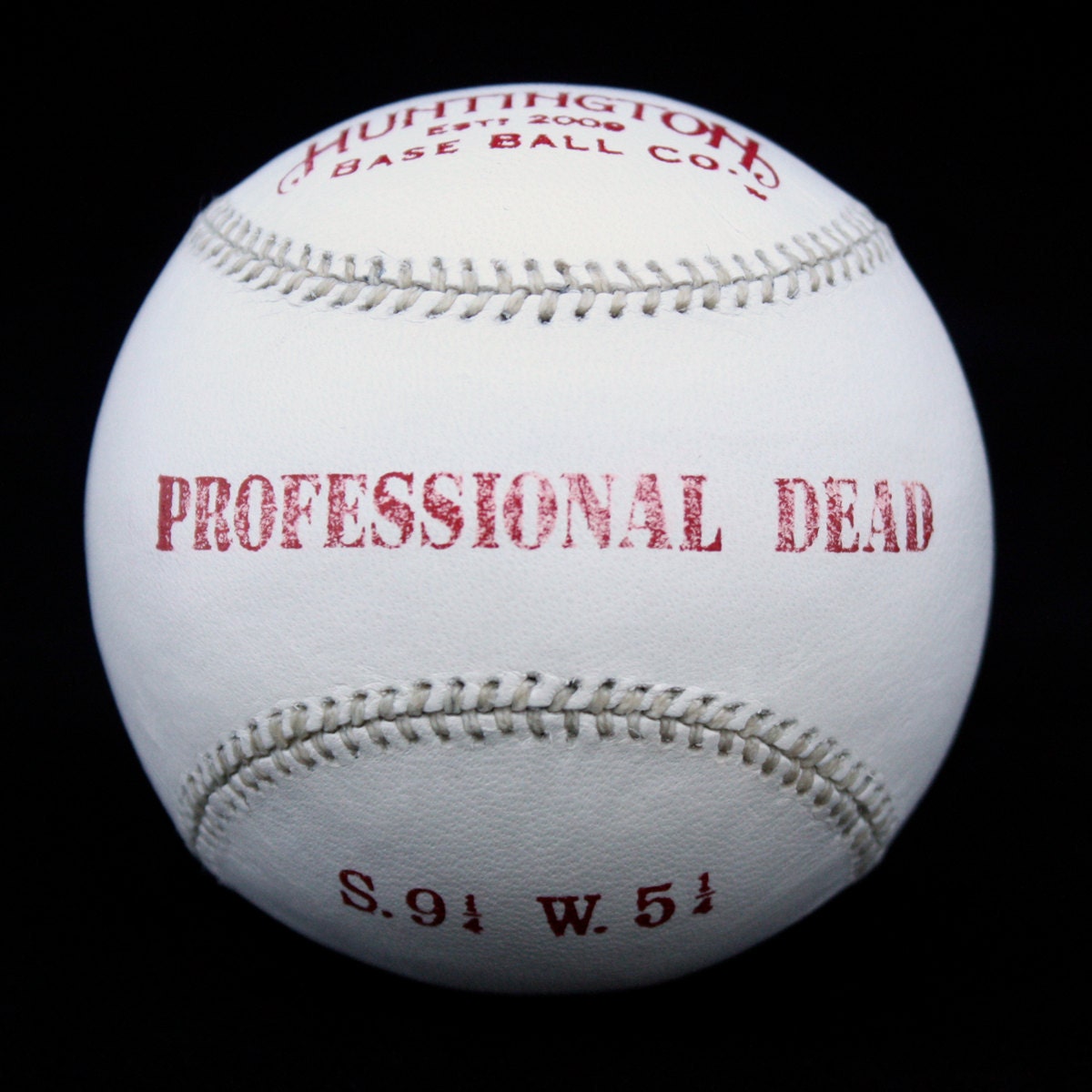 Professional Dead Ball 1870s. Hand made baseball.