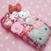Bling Rhinestone Hello Kitty Head Kawaii iPhone 4 Cell Phone Case