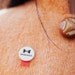 Bride and Groom Button Set - Yellow