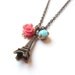 Glimpse of Paris: eiffel tower necklace -Valentine's Gift