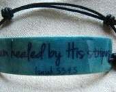 Isaiah 53:4,5 Declaration Bracelet