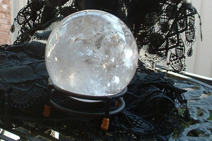 HUGE Crystal Ball -Genuine