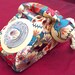 Unique Day of The Dead Sugar Skulls Decorated Upcycled Vintage Rotary Phone FULLY WORKING