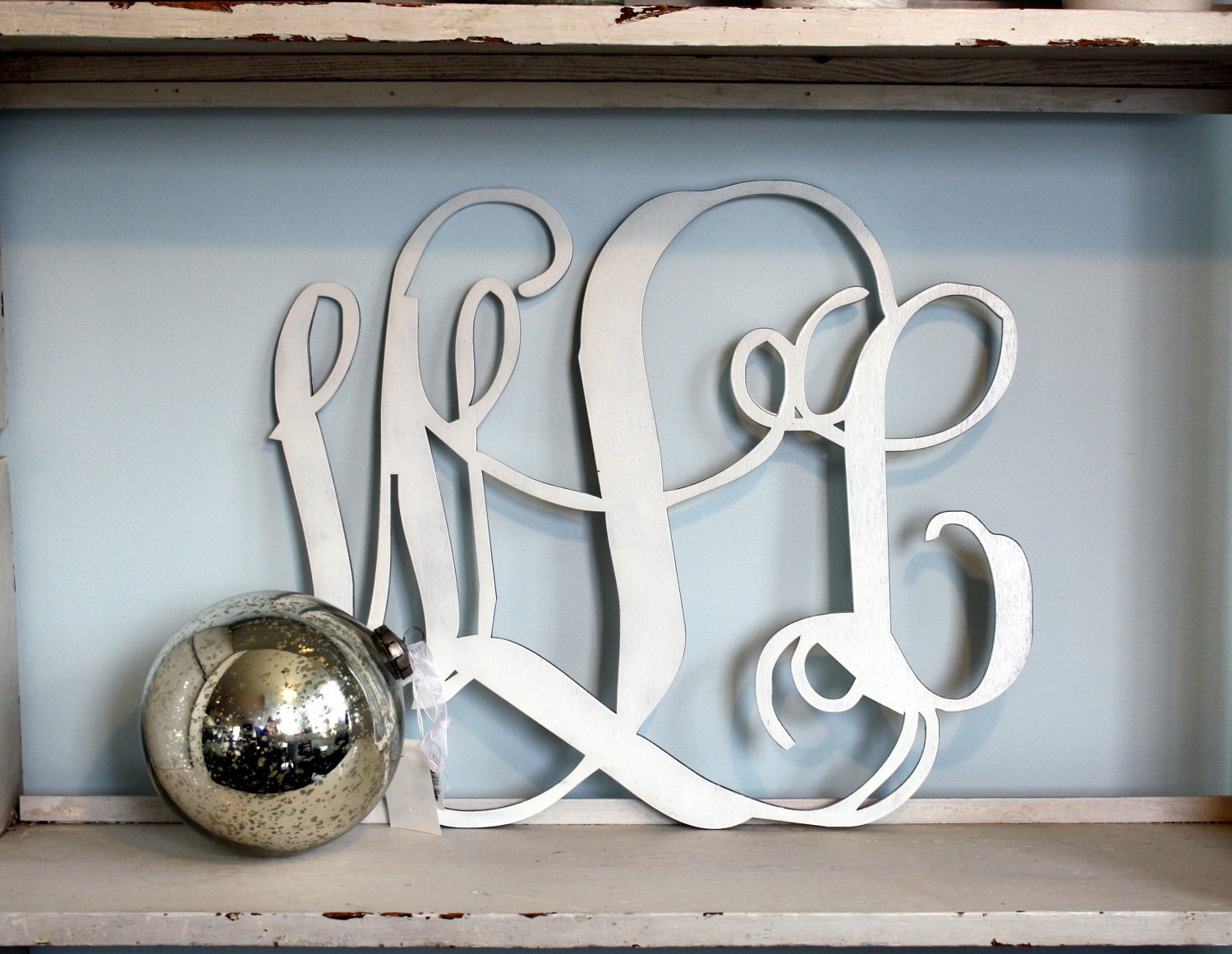 Large (18") Wooden Monogram-Ready to Paint-Monogram your Home