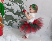 ELF TuTu with Hunter Green & Red