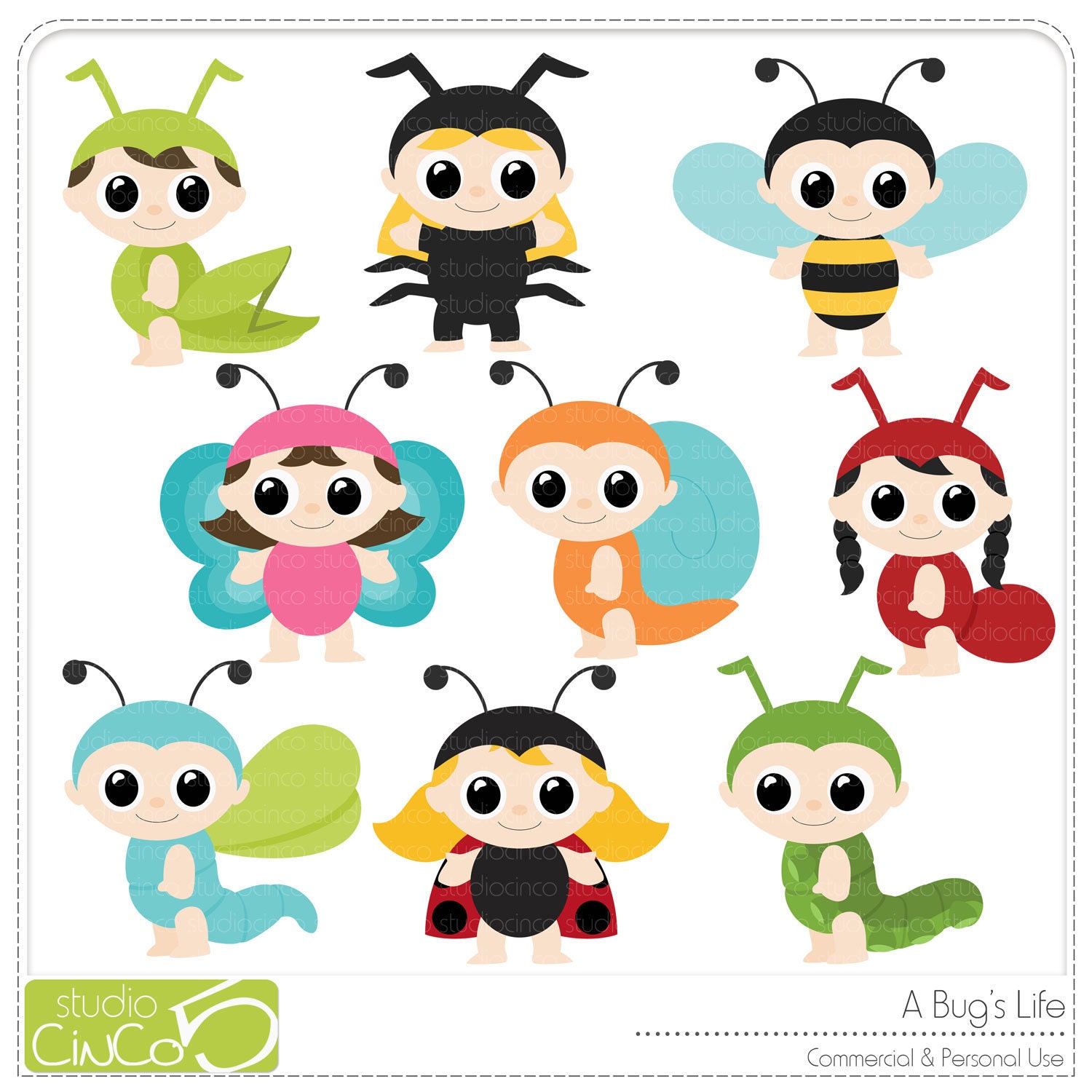 clipart of bugs