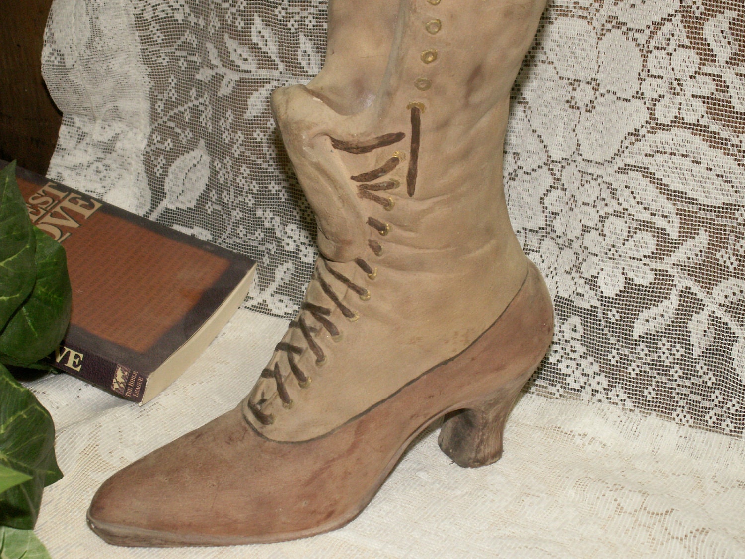 Vintage  Old Fashion Boot Home decor