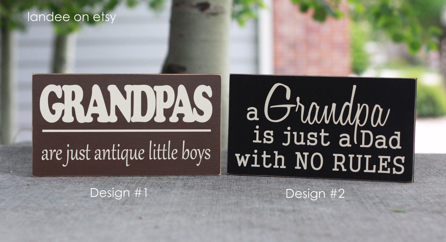 Grandpas-- Father's Day gift boards