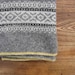 Fairisle Knitted Blanket