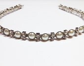 Rhinestone Pearl Headband Bridal Headband Il_170x135
