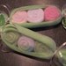 Peapod  Baby Shower Favor Baby Washcloth  Unique Gifts