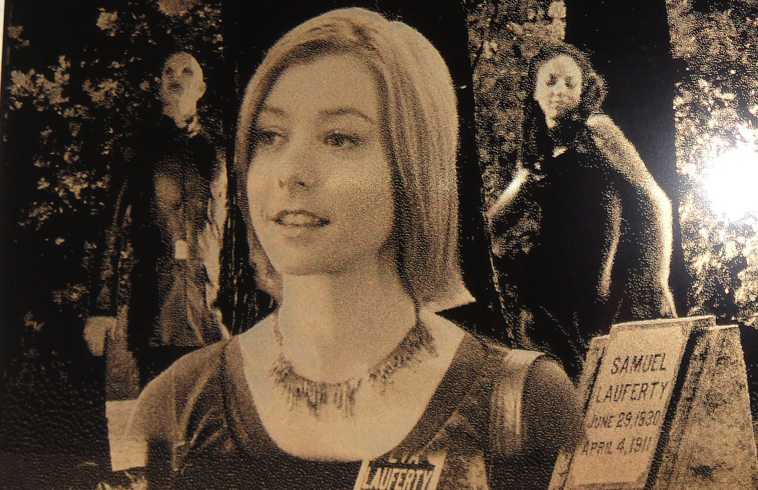 Buffy the Vampire Slayer Xander Anya Willow Geekograph Mini Limited Edition Metal Art