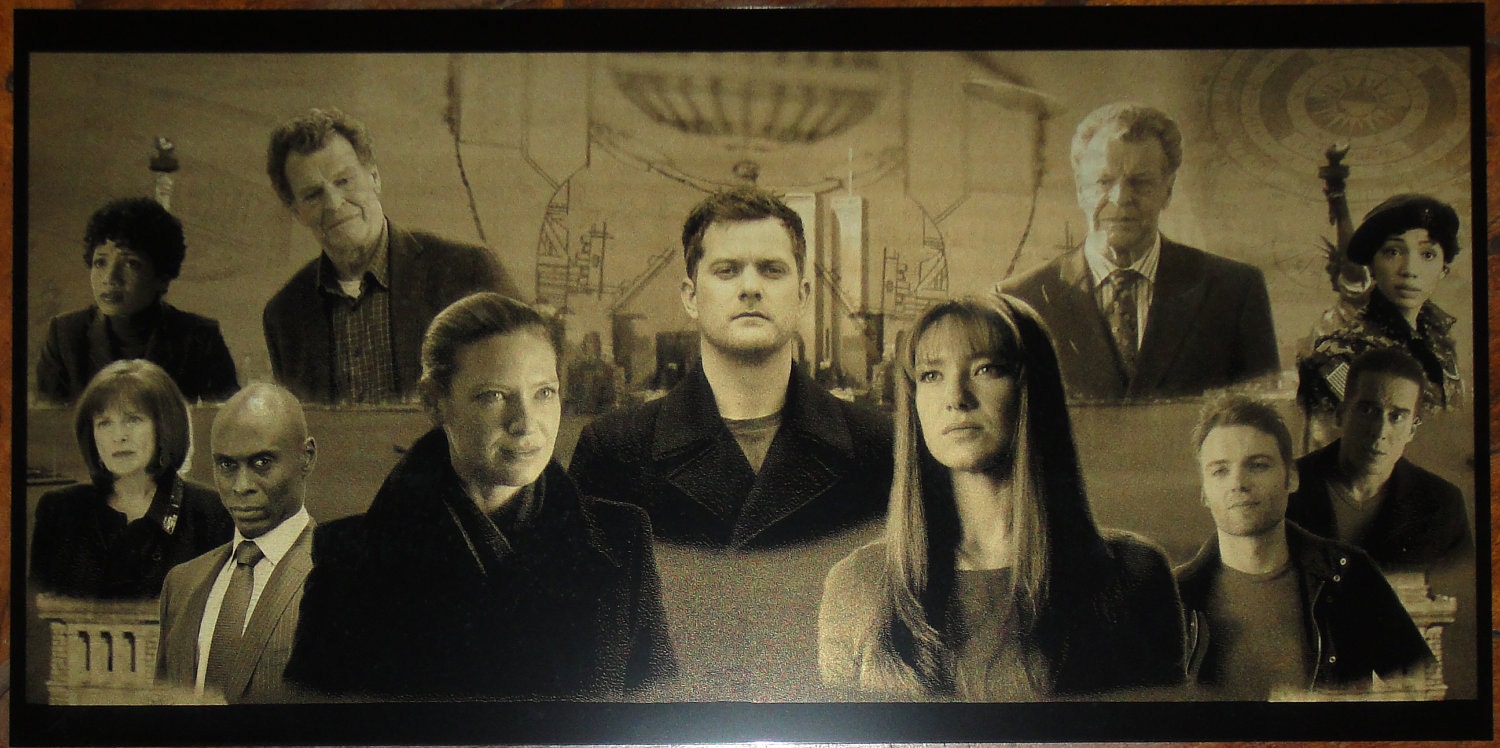 Fringe Peter Walter Olivia Limited Edition Geekograph Metal Art