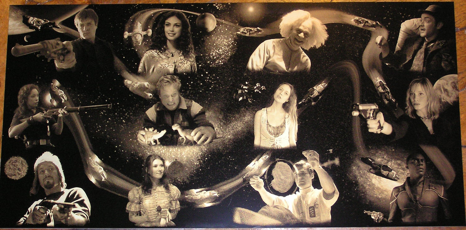 Firefly Serenity Best in the 'Verse Geekograph Limited Edition Metal Art