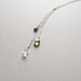 Family/Mother's Necklace, Personalized Necklace, Birthstone Necklace, Sterling Silver, Unique Mother's Jewelry, Mother of Three