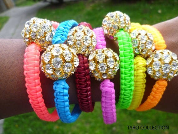 Arm Candys: Taro Collection Neon Bracelets