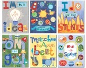 What a guy - Inspirational wall cards for boys