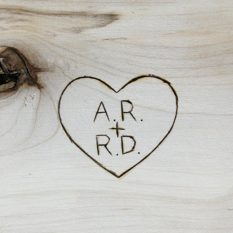 Custom Engraving - woodburning or stamping on your B&B Purchase