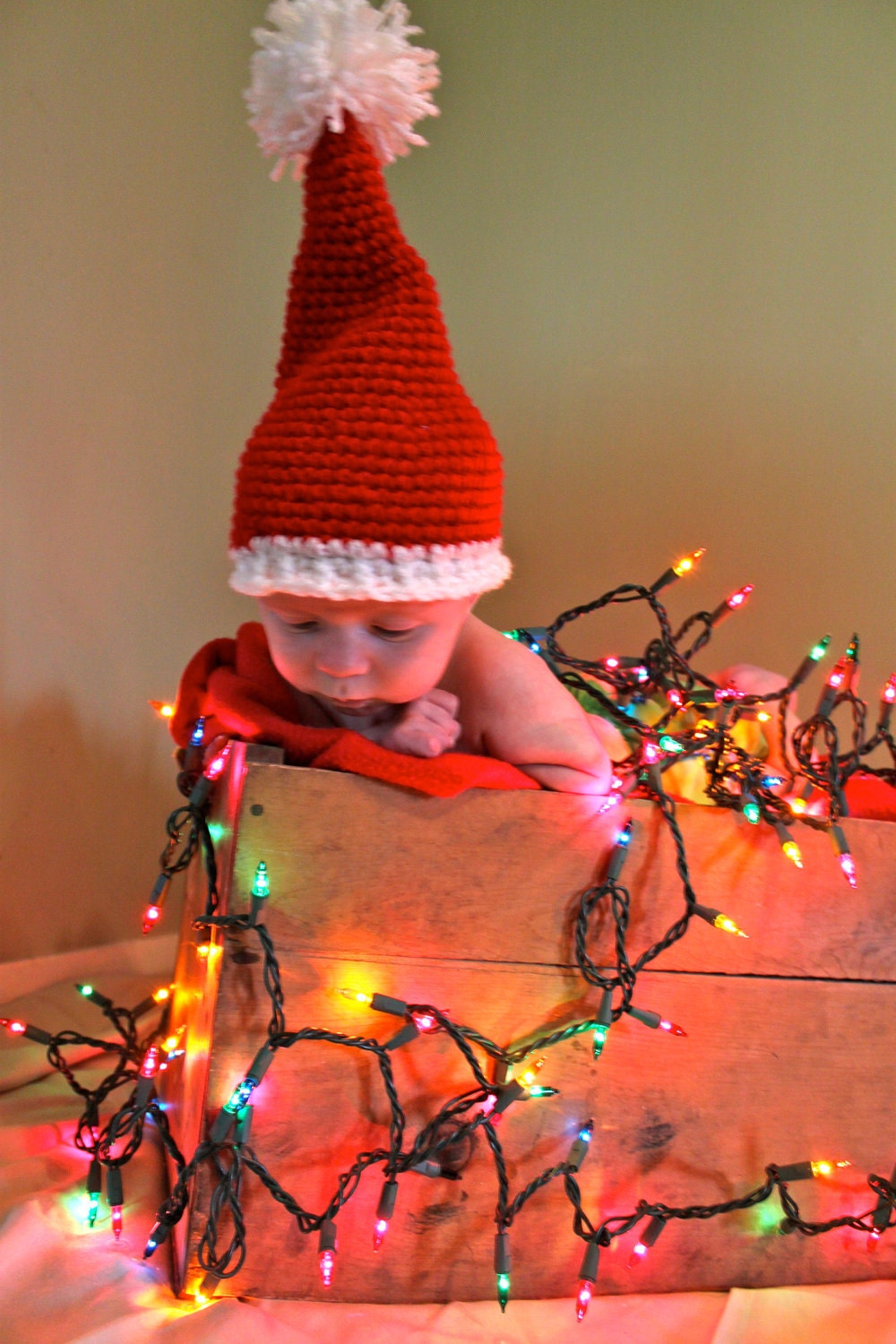 Christmas Santa Hat for Adult, Child, Toddler, Newborn