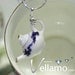 Delicate sterling silver teapot / coffee pot pendant, porcelain, fashion pendant and necklace