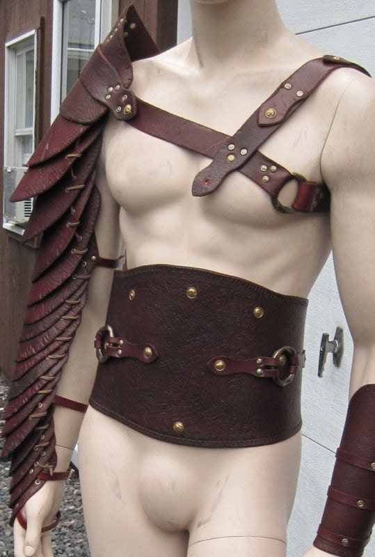 Leather Gladiator Armor