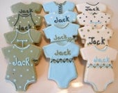 1 Dzn Onesie Baby Shower Cookies