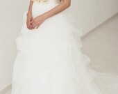 Tina/wedding gown/women clothing/dress/long/lace/tulle/elegant/custom made/ALL SIZE