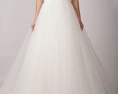 Cheryl/wedding gown/women clothing/dress/long/lace/tulle/elegant/custom made/ALL SIZE