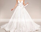 Aphrodite/wedding gown/women clothing/bridal dress/long/straps/sexy back design/custom made/ALL SIZE