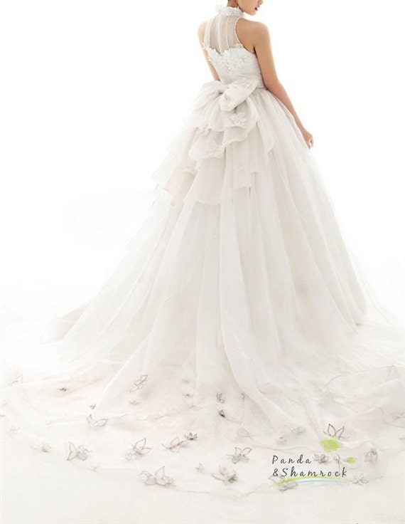Bonnie/women clothing/wedding gown/bridal dress/custom made/lace/ALL SIZE