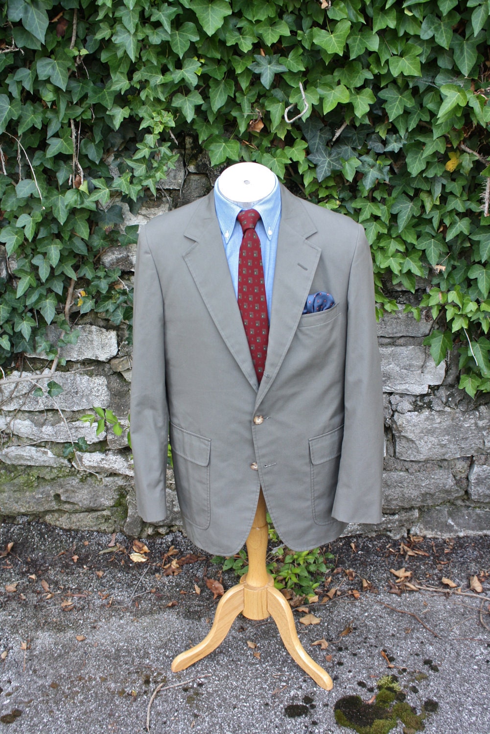 SALE Olive Green Vintage Corbin Blazer 42 R
