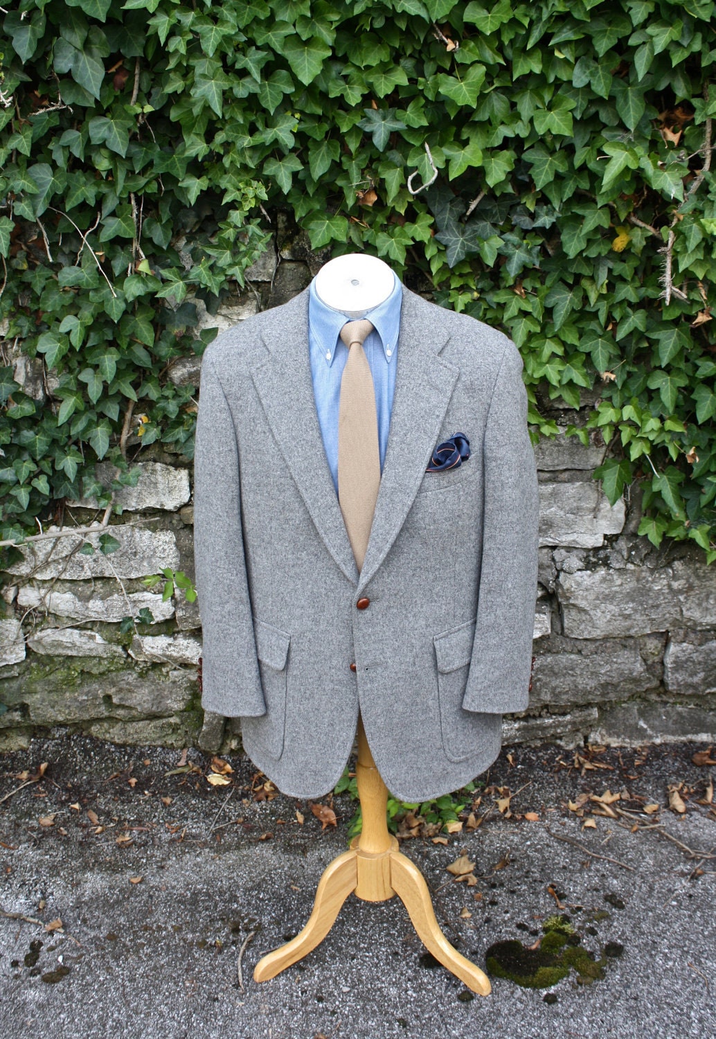 Ralph Lauren Chap Camel Hair Blazer 41 S