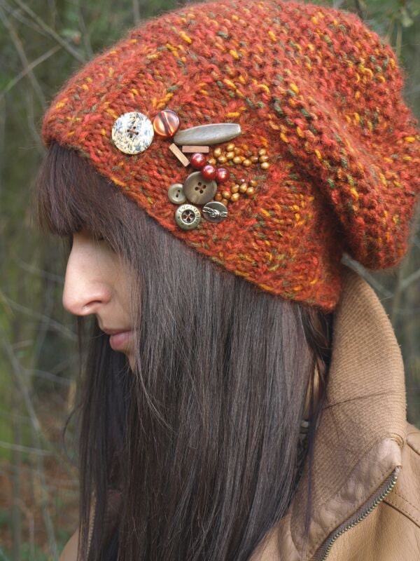 ON SALE- Knitted Hat Daisy
