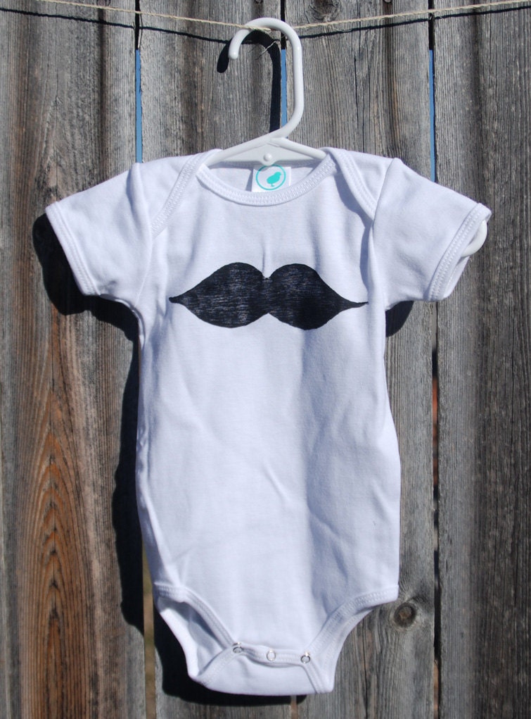Mustache Onesie for Baby