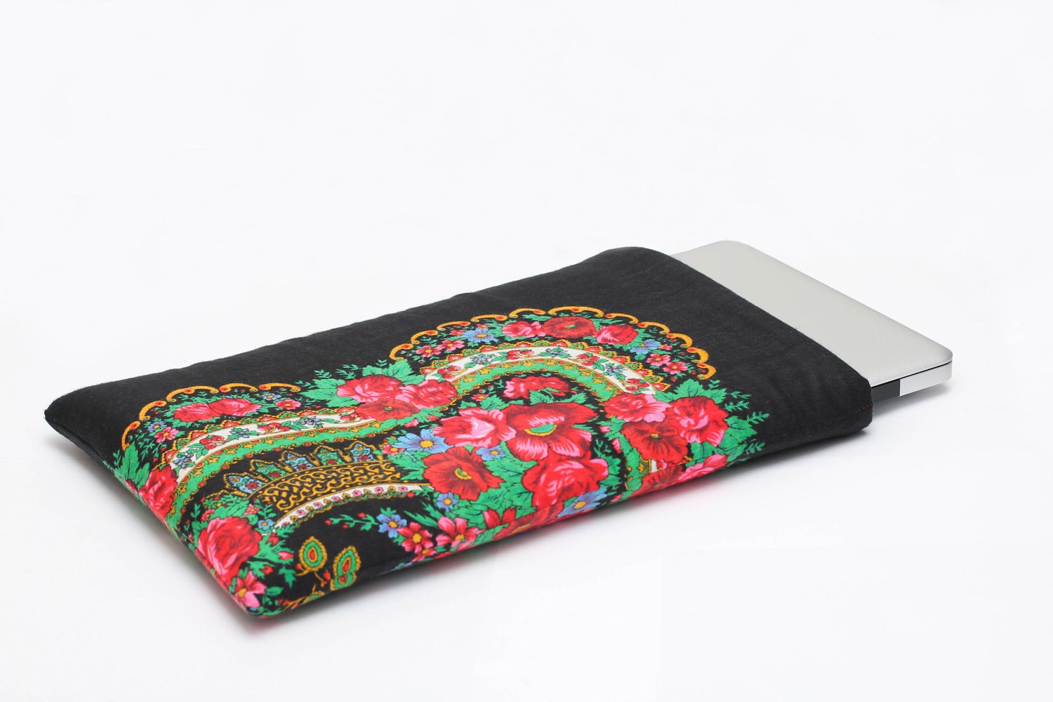 MacBook Pro 13"  neoprene padded protective Laptop Sleeve - Granny Chic I