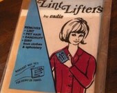1960s Package of 5 "Handy Size Mitts" Lint Lifters by Cadie - Collectible & Fun gift