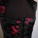 Black and Red Fantasy Renaissance Over Gown Dress Many Sizes Available