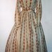 1850-60s Cream Cotton Work Dress